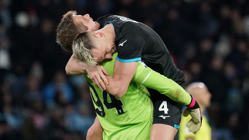 UCL: A goalkeper's goal saves Lazio from defeat