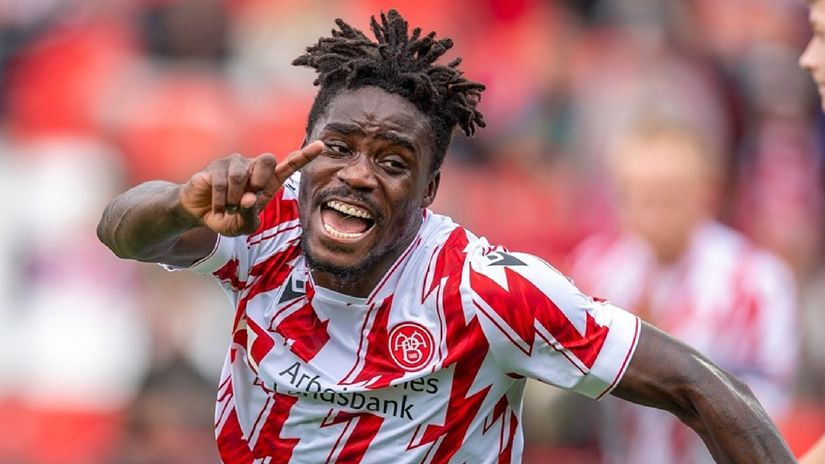 On song Harambee Stars midfielder Richard Odada yearning for more goals in Denmark