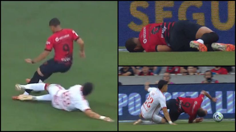 Moment of the injury (©PrintScreen)