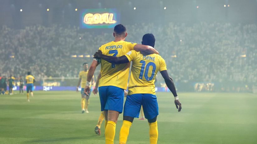 Ronaldo & Mane (©Getty Images)