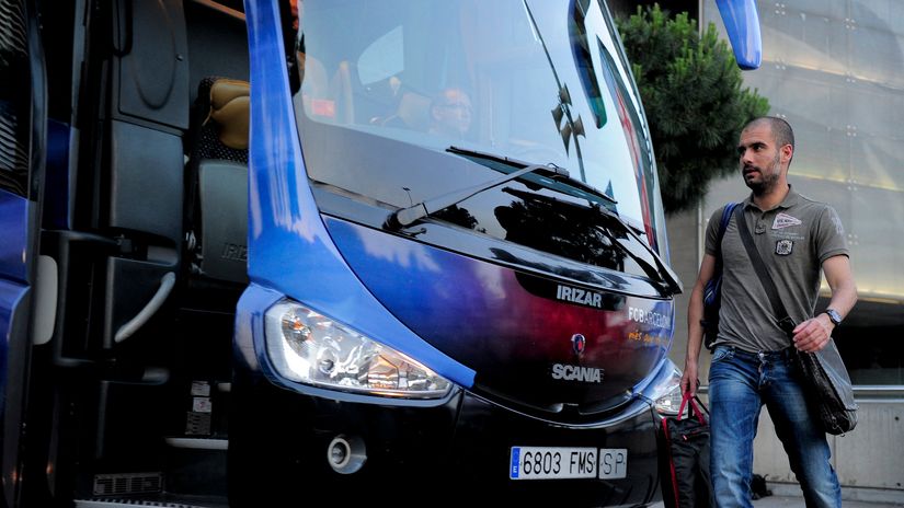 Oh no, City players will have to travel by bus