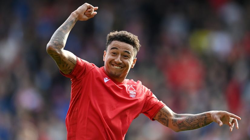 Jesse is smiling again... (©Michael Regan/Getty Images)