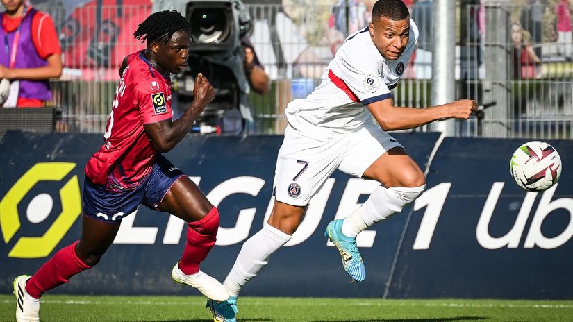 Mbappe against Clermont (©АFP)