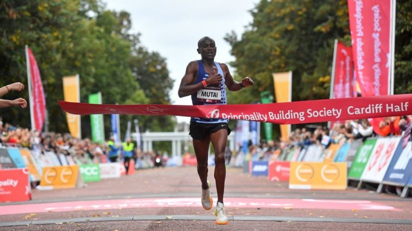Mutai leads Kenyan 1-7 sweep in Cardiff Half Marathon, Chepngeno takes third in women event