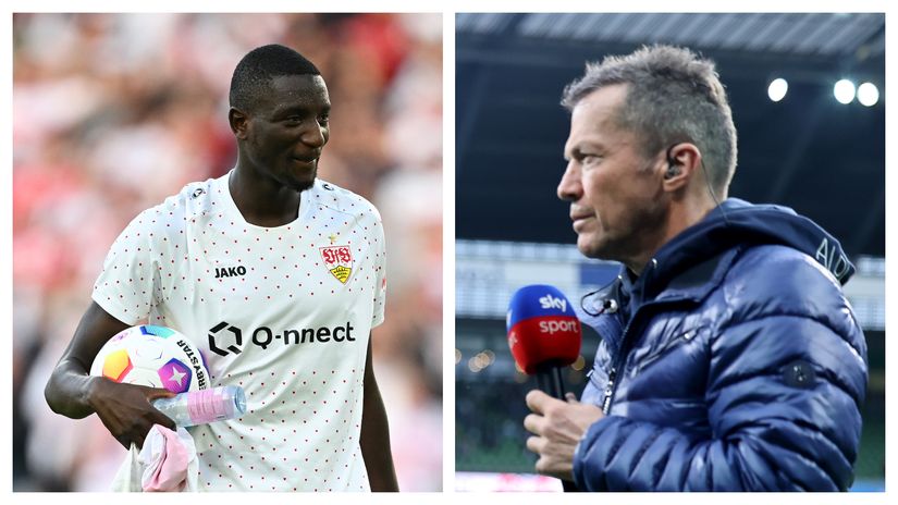 Guirassy (left) & Matthaus (right) (©Getty Images)