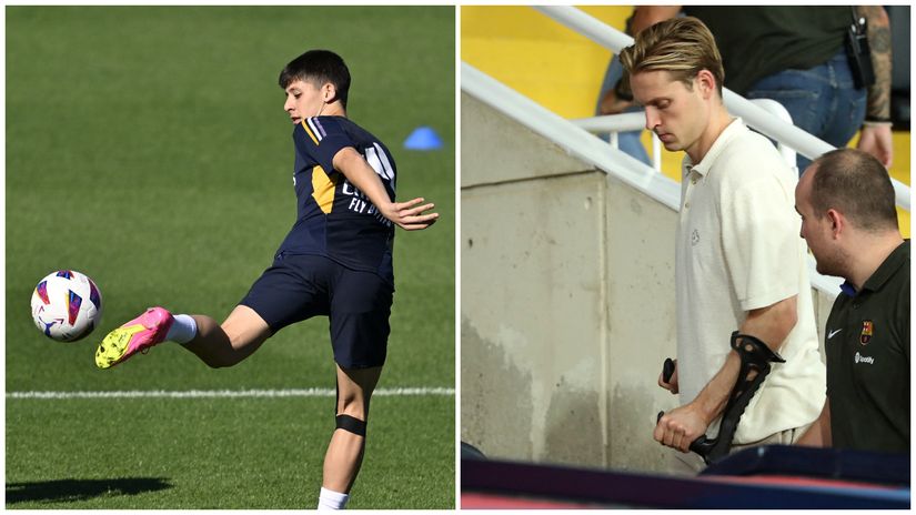 Guler (left) & De Jong (right) (©AFP)