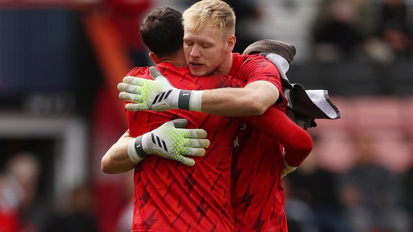 Raya and Ramsdale (©Christopher Lee/Getty Images)