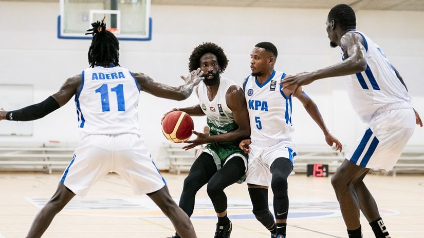 KPA in action against Dynamo © FIBA Africa
