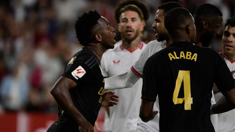 Vinicius says he was racially abused by a child at the Seville game