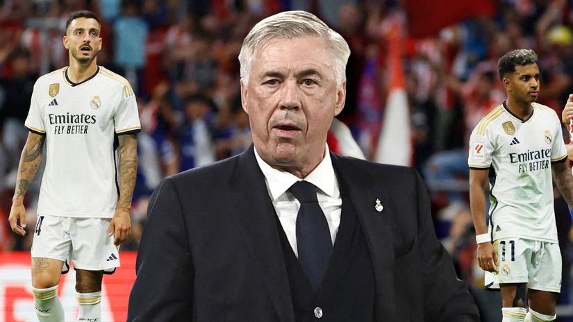 Ancelotti picks between Joselu and Rodrygo (©AFP)