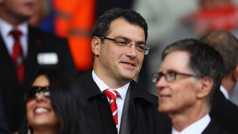 Damien Comolli while working at Liverpool back in 2011(©Getty Images)