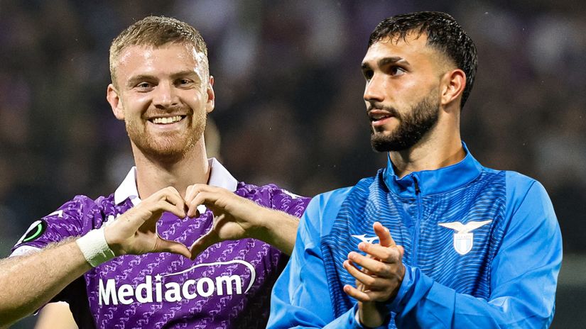 Lucas Beltran and Taty Castellanos (©AFP)