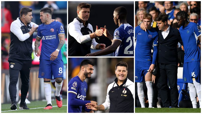 Pochettino has definitely developed a heartwarming relationship with his squad (©Getty images sport))