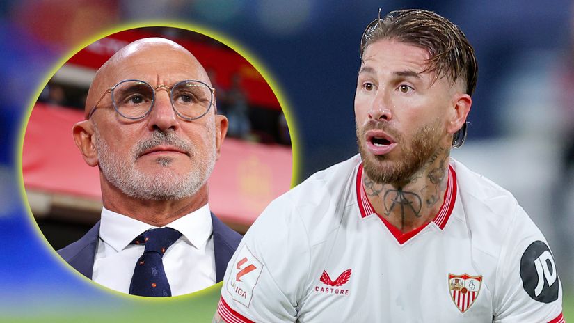 Luis de la Fuente and Sergio Ramos (©Getty Images)