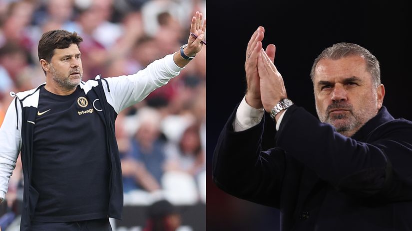 Pochettino & Postecoglou (©Getty Images)