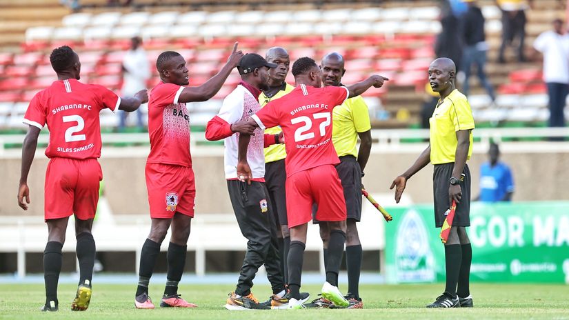 Shabana slams officiating in Gor Mahia defeat, condemn hooliganism