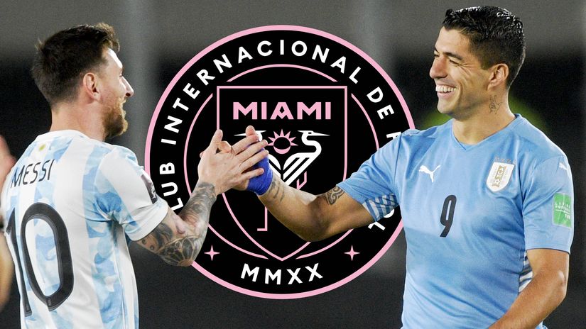 Lionel Messi and Luis Suarez (©AFP)