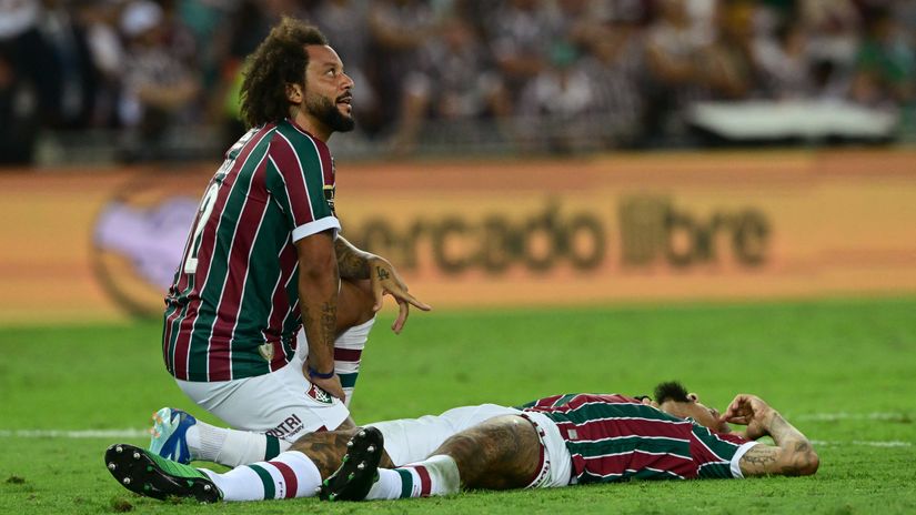 Marcelo and Felipe Melo (©AFP)