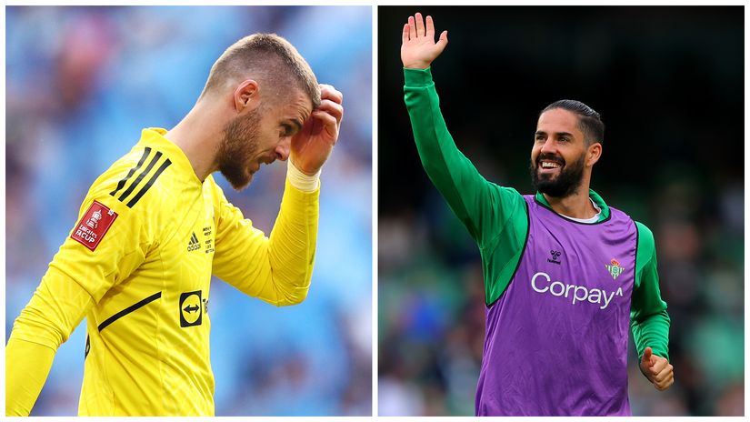 De Gea and Isco (©Getty images sport)