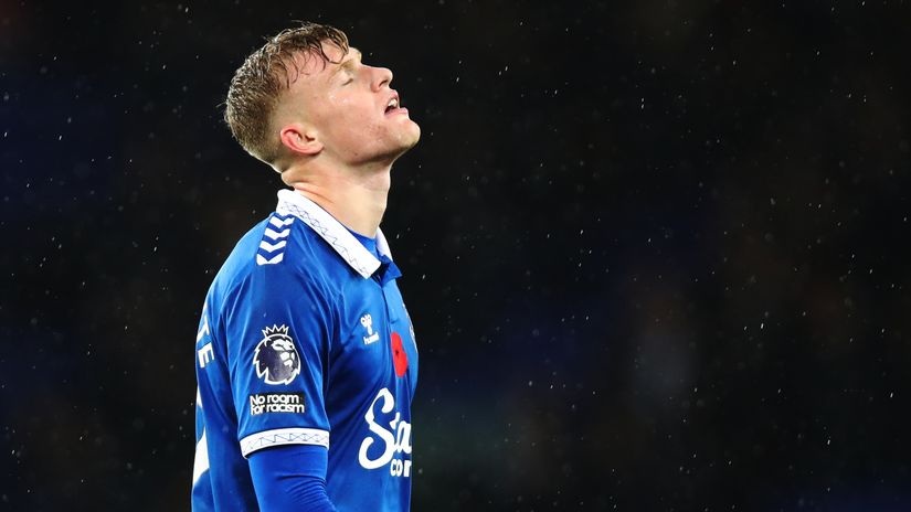 Trouble at Goodison Park (©Getty Images)