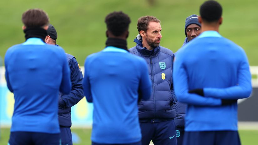 Frustrated Southgate believes 'England are not where they should be'