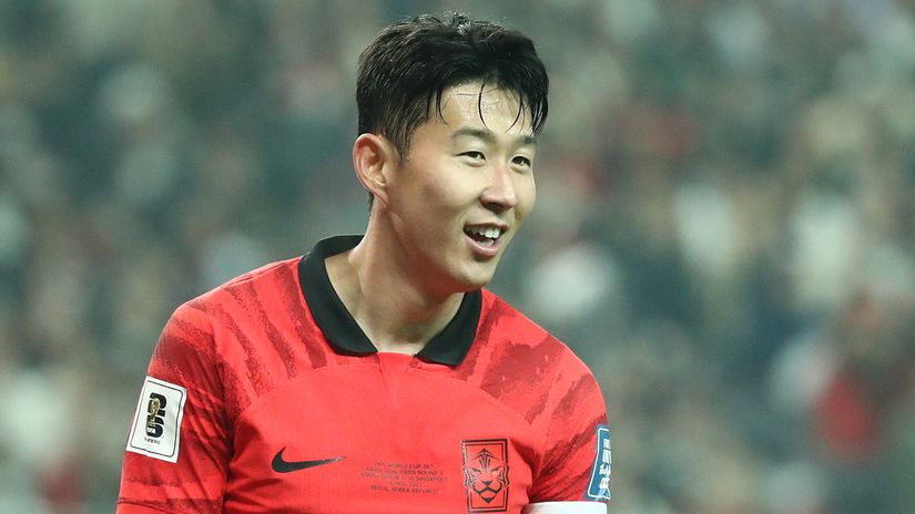 Heung-min Son on the double (©Getty Images)
