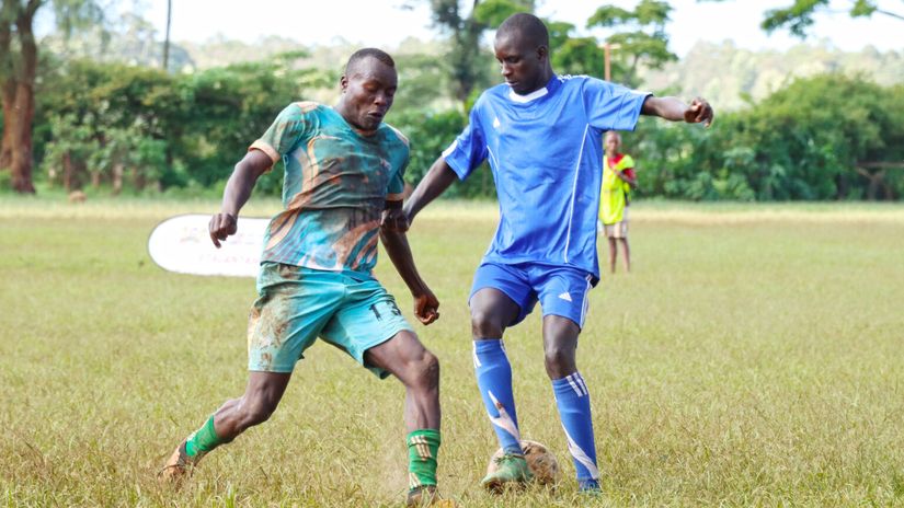 Uasin Gishu in action against Nakuru © Timothy Olobulu, Capital Sports
