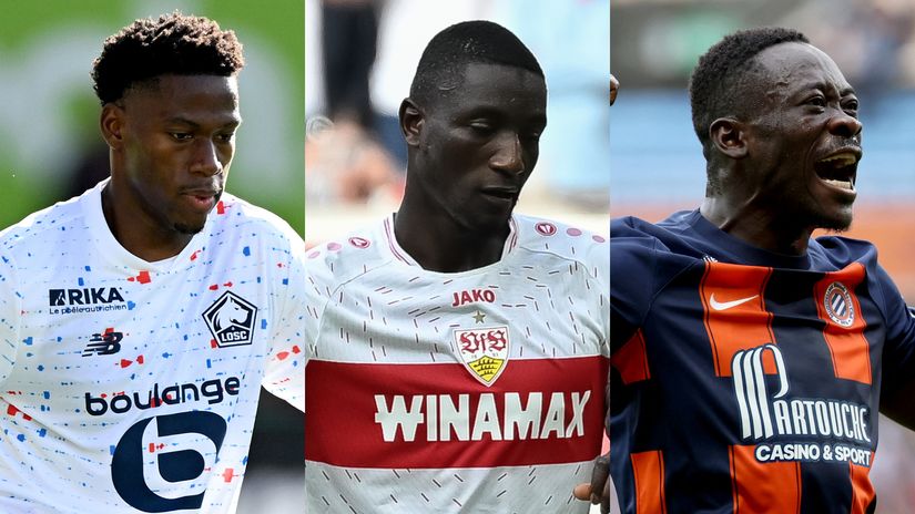 David, Guirassy & Adams (©Getty Images/AFP)