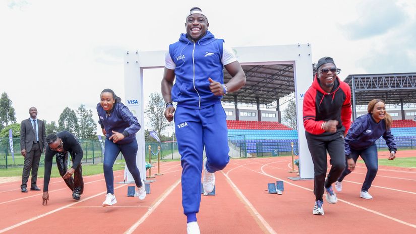 Kenyan sprint sensation Ferdinand Omanyala joins Team Visa as Global Brand Ambassador