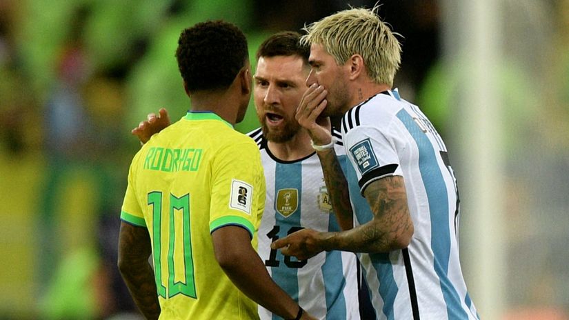 Rodrygo racially insulted after calling Messi and the Argentinians 'cowards'