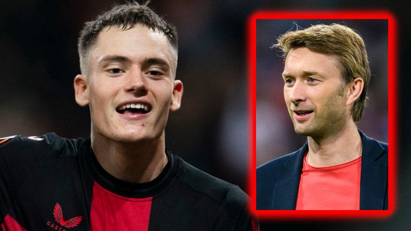 Florian Wirtz and Simon Rolfes (©AFP)