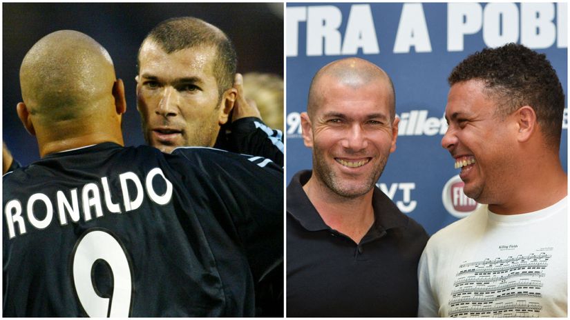 "He'd say he'll nutmeg you twice, and guess what - he would do it", Zizou hails Ronaldo