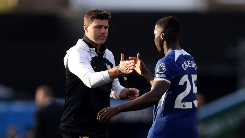 Pochettino & Caicedo (©Getty Images)
