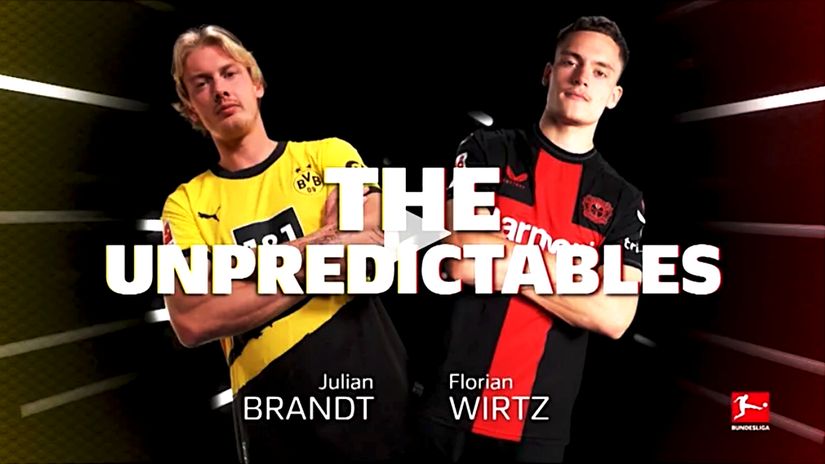 Julian Brandt and Florian Wirtz (©Bundesliga.de)