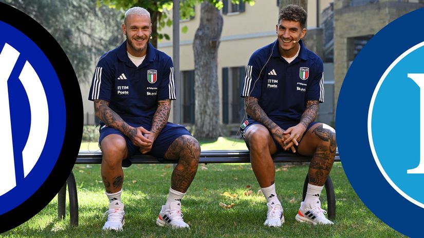 Federico Dimarco and Giovanni Di Lorenzo (©Getty Images)