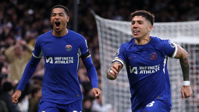 Levi Colwill and Enzo Fernandez (©Getty Images)