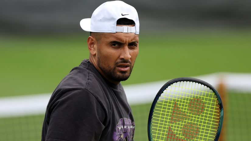 Nick Kyrgios (©Patrick Smith/Getty Images)