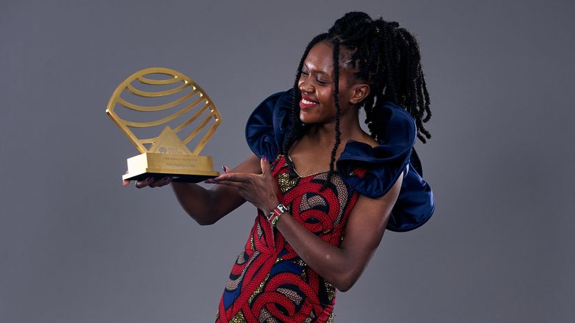 Double delight for Kipyegon as she is feted by the state