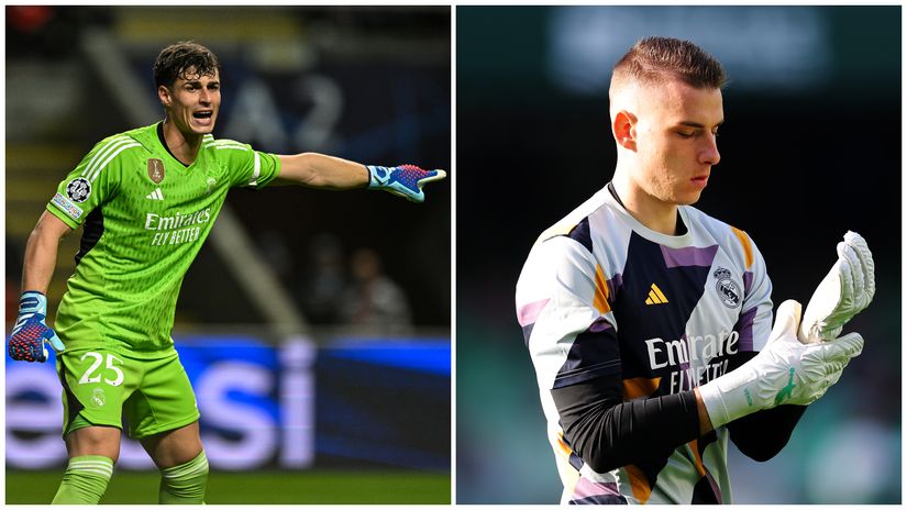 Kepa and Lunin (©Getty images sport)