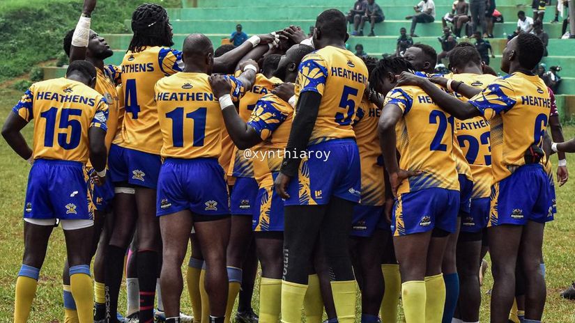 Heathens in action on Saturday 16 © Xynthiaroy