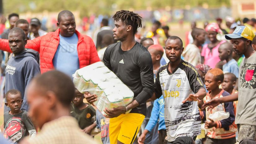 Harambee Stars midfielder Richard Odada thanks community for support