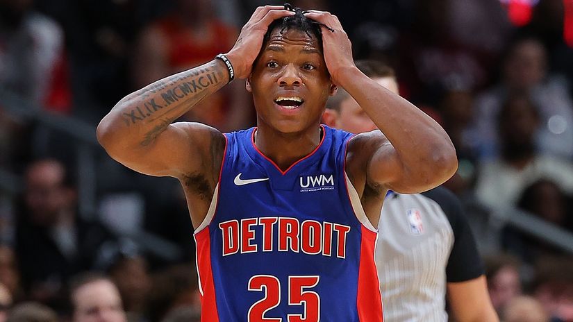 Marcus Sasser in despair (©Kevin C. Cox/Getty Images)