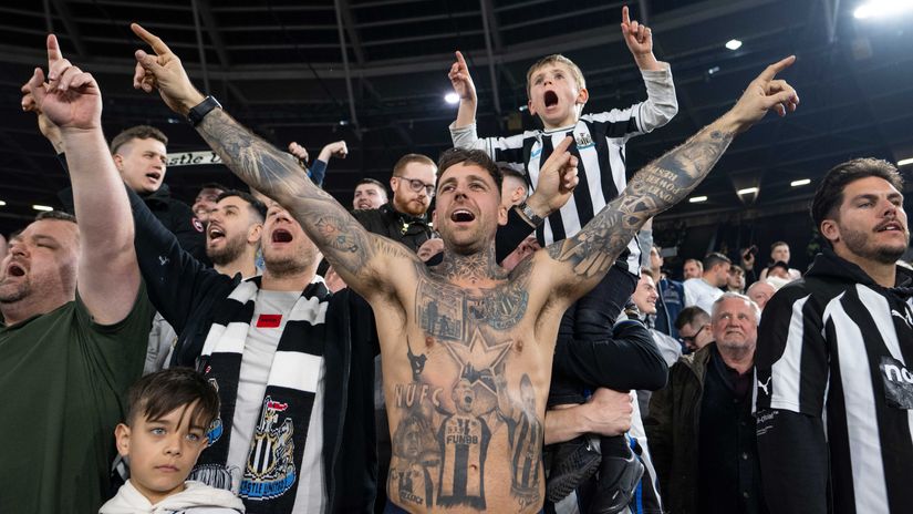 Newcastle fans (©Getty Images)