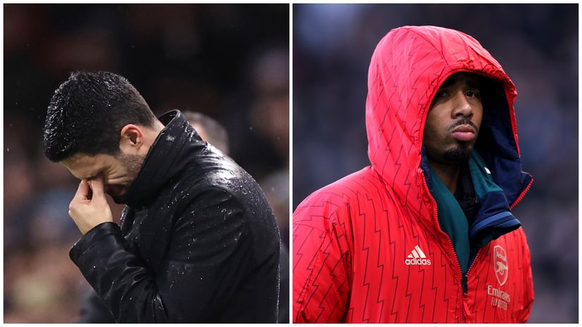 Arteta & Jesus (©Getty Images)