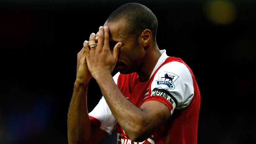 Thierry Henry reveals he had depression throughout his playing career