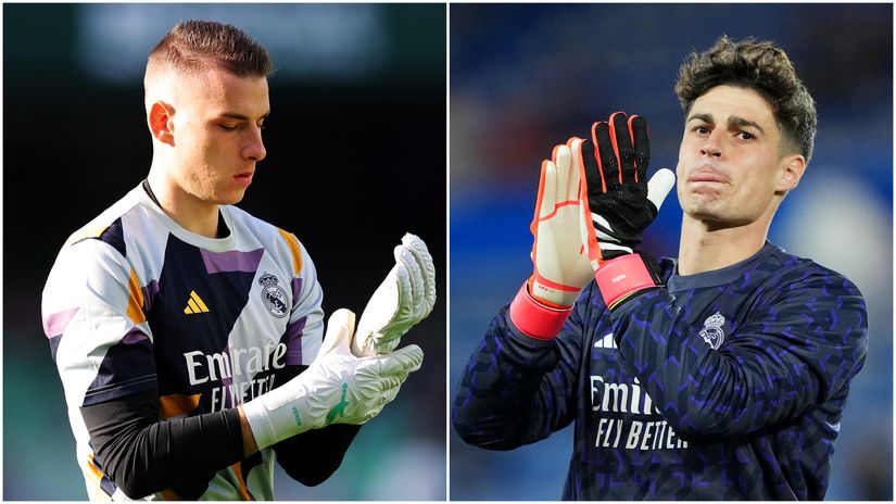 Lunin and Kepa (©Getty images sport)