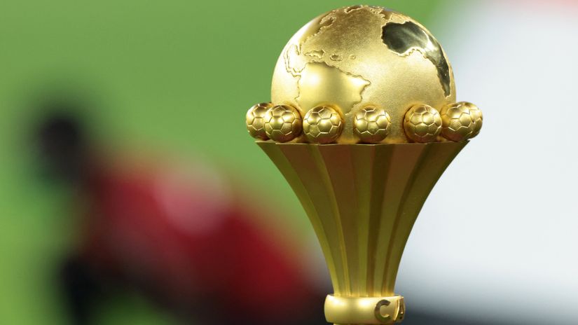 AFCON trophy © Kenzo TRIBOUILLARD / AFP