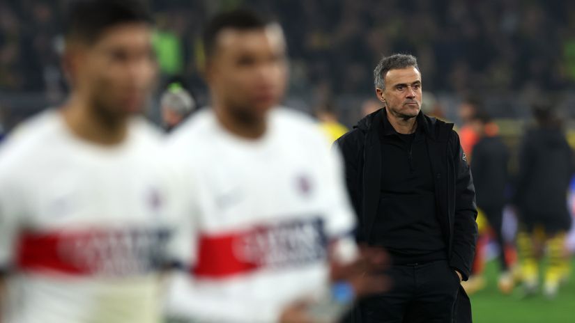Luis Enrique in focus (©Getty Images)