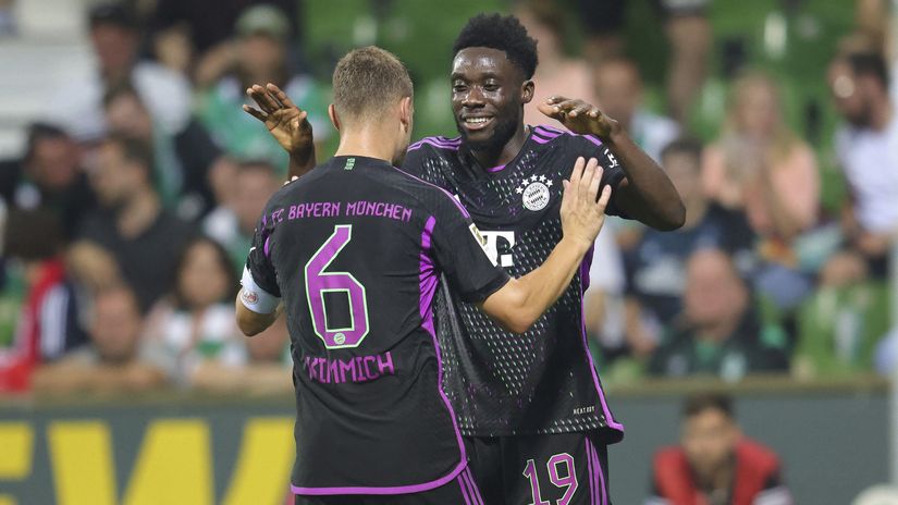 Bayern are 'laughing' at the stories about Kimmich and Davies