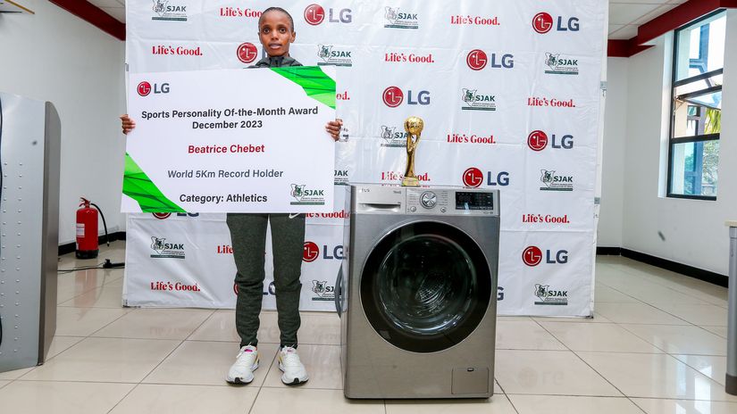 Chebet named SJAK Sports Personality for December